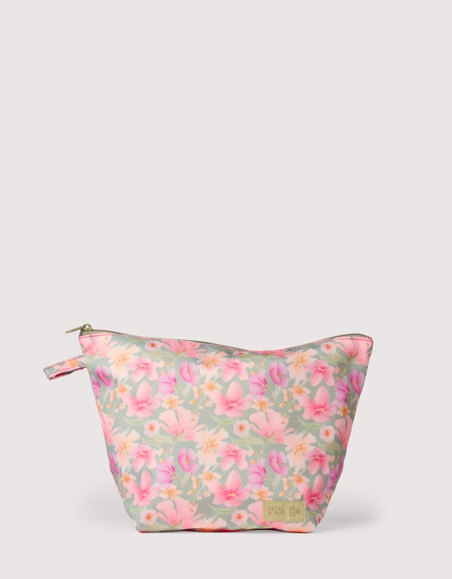 The Somewhere Co - Sage Wildflowers Handy Pouch Trio