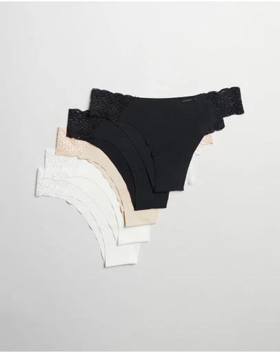 Cotton On Body - 5 Pack Seamless Cheeky Briefs