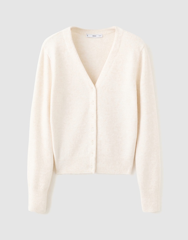M.N.G - V-Neck Knitted Cardigan