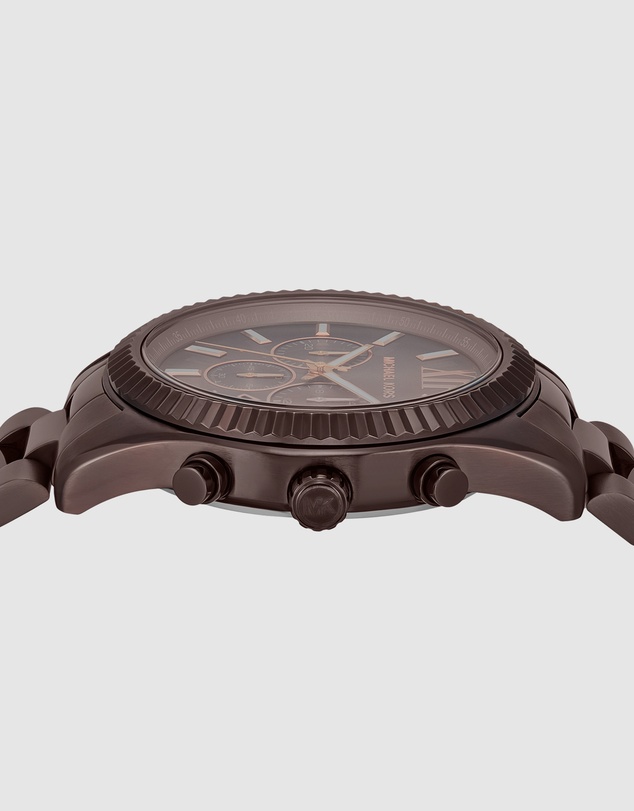 Michael Kors - Lexington Brown Chronograph Watch