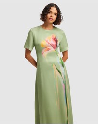LEO LIN - Alice Short Sleeve Maxi Dress