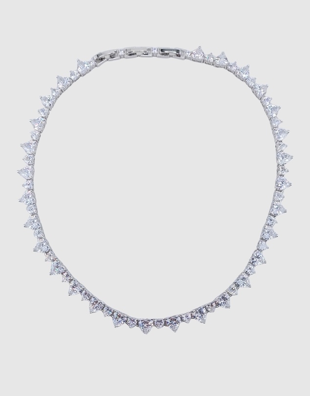 Izoa - Love Heart Tennis Choker