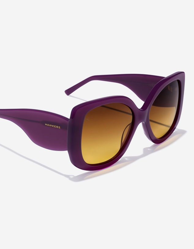 Hawkers Co - Hawkers - Fervor - grape purple tobacco  Sunglasses for Men and Women UV400
