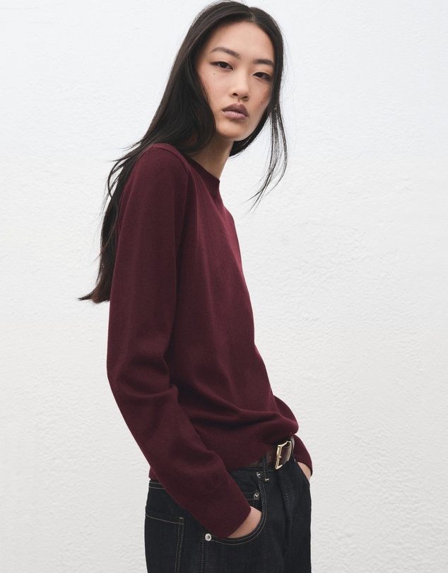 M.N.G - Round-Neck Knitted Sweater