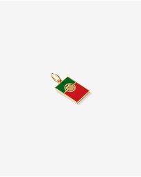 Michael Hill - Portugal Flag Pendant in 18Kt Vermeil