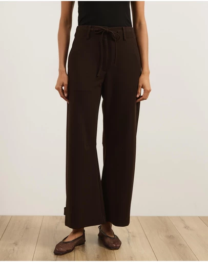 Atmos&Here - Bella Cuff Tab Pants