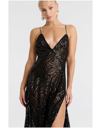 Bardot - Harper Sequin Halter Dress