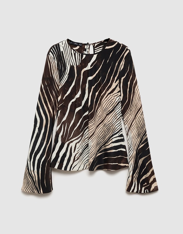 M.N.G - Zebra Print Blouse