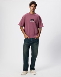 Thrills - What We Believe Embro Oversize Box Crop Tee