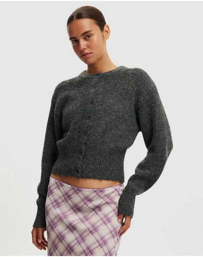 Cotton On - Luxe Dreamy Crew Cardigan