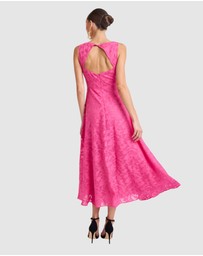 Honey and Beau - Stanley V Neck Midi Dress