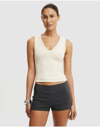 Cotton On - Stretch Fitted Micro Shorts