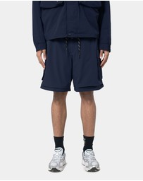 PYRA - HELIX CARGO SHORT- NAVY