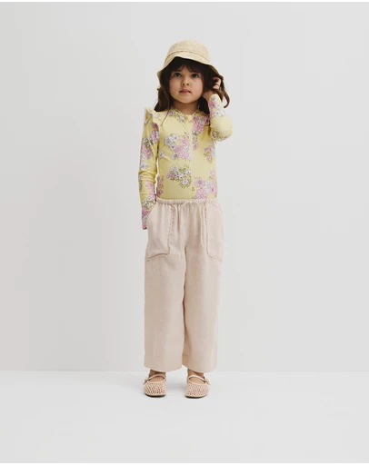 Country Road - Linen Wide Leg Pant