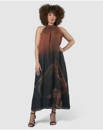 Pink Dusk by Curve Project - Aphrodisiac Maxi Dress