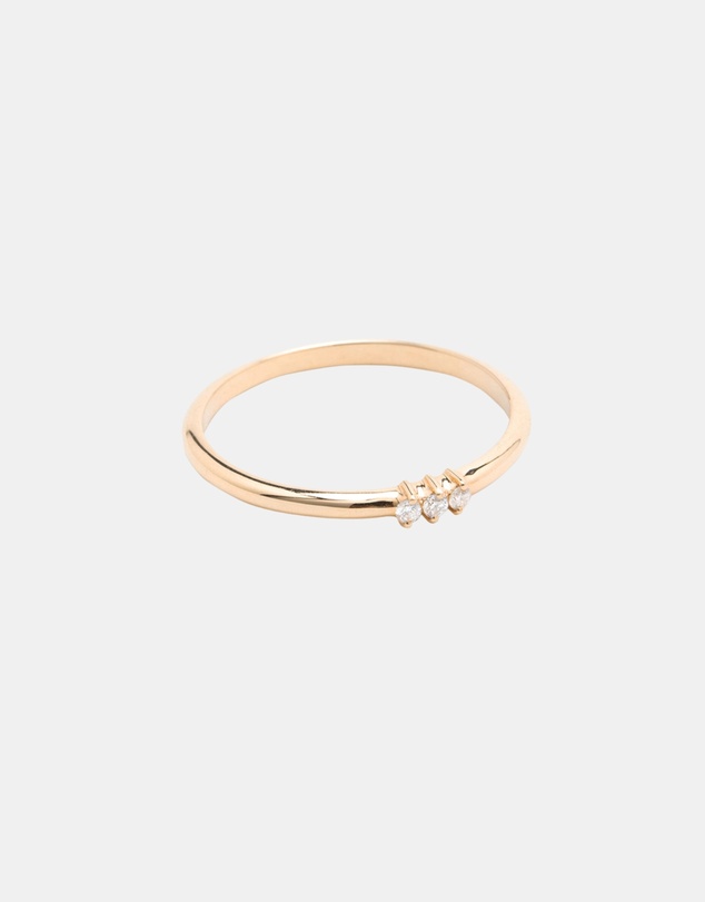 Luna Rae - Solid Gold - Juliette Diamond Ring
