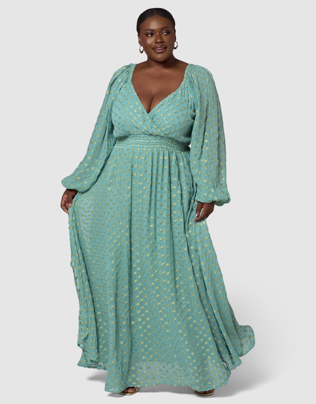 The Poetic Gypsy - Mystic Moonlight Maxi Dress