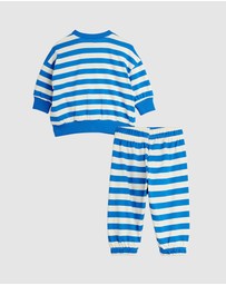 Mini Rodini - Earth Yardage Stripe Set - Babies