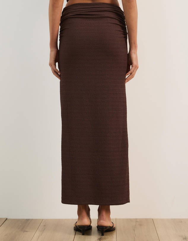Atmos&Here - Alba Textured Belted Skirt