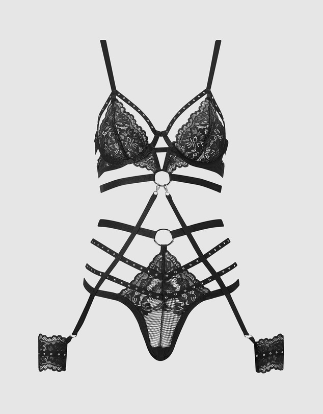 Ann Summers - Badly Behaved Crotchless Set