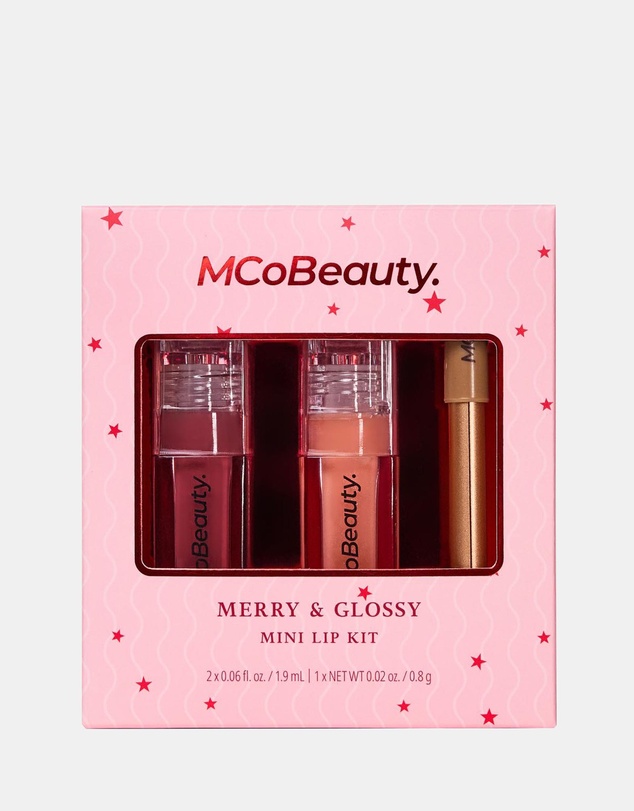 MCoBeauty - Merry & Glossy Mini Lip Kit
