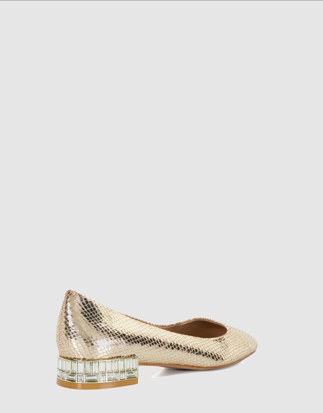 Dune London - Ballerina - Gold