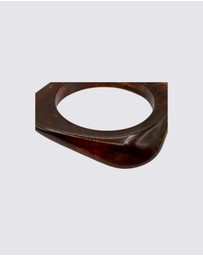 8 Other Reasons - Brown Atrium Bangle