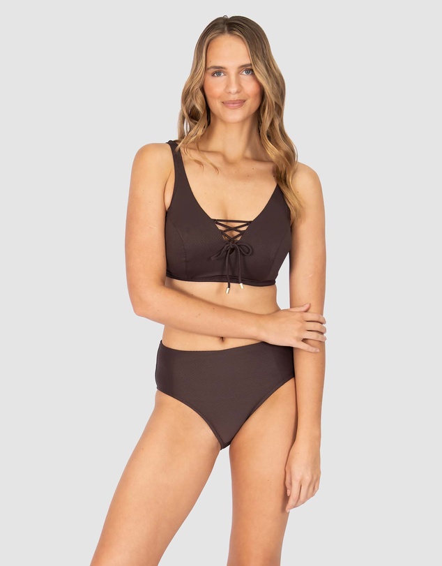 Baku Swimwear - Rococco E/F/G Cup Lace Up Bikini Bra Top