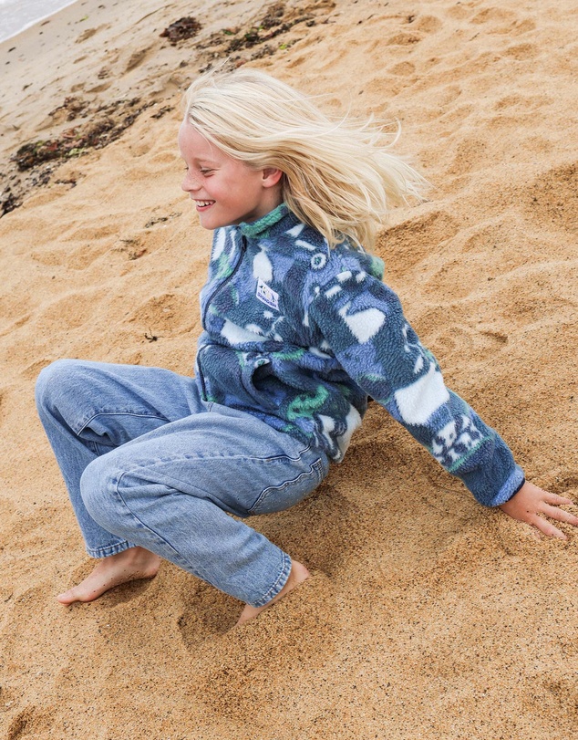 Skwosh - Shady Beaches Kids Polar Fleece Jacket