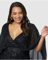 Pink Dusk by Curve Project - Rumors Sequin Top