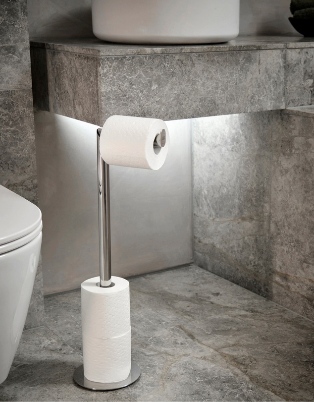 Joseph Joseph - EasyStore™ Luxe 2-in-1 Toilet Roll Stand