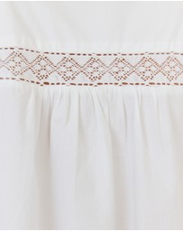 ALEXANDRA - Everett Blouse White