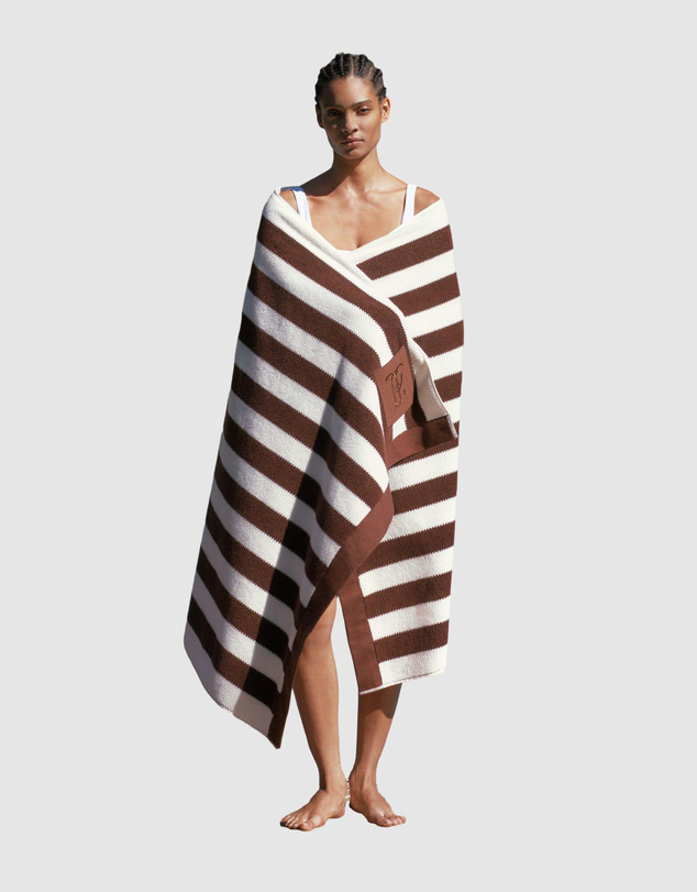 Trenery - Cotton Jacquard Stripe Towel