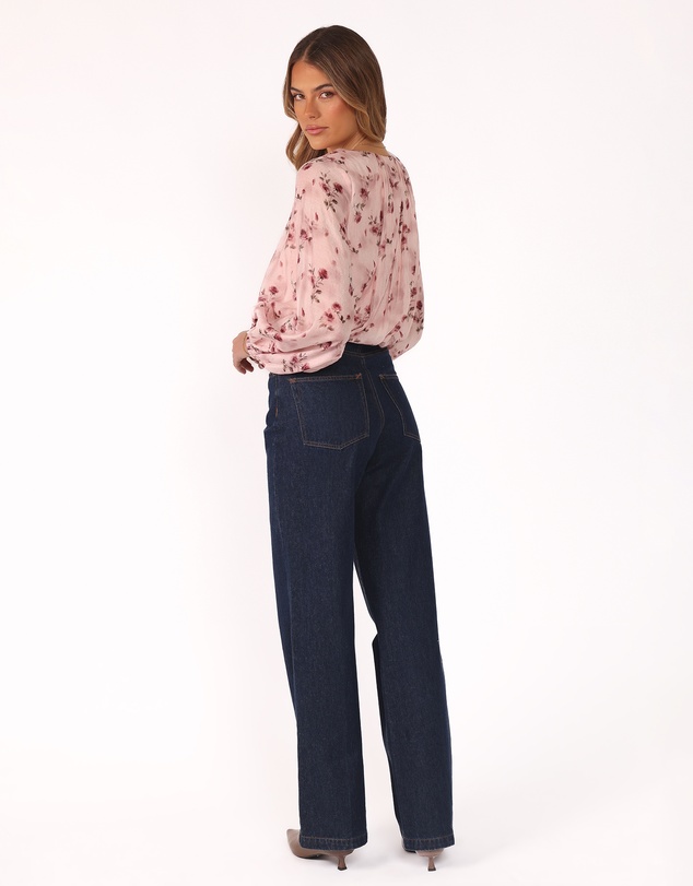 Petal & Pup - Dallas Long Sleeve Top - Pink Rose