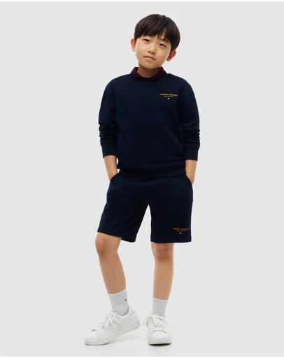 Tommy Hilfiger - Boys 8-16 Logo Sweat Shorts - Teens
