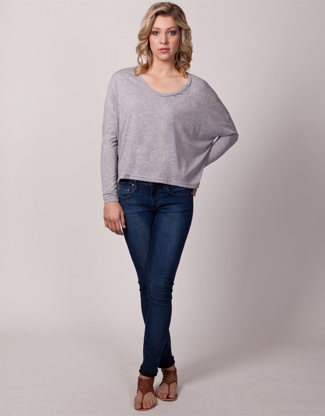Silent Theory - Basic Oversized L/S Tee