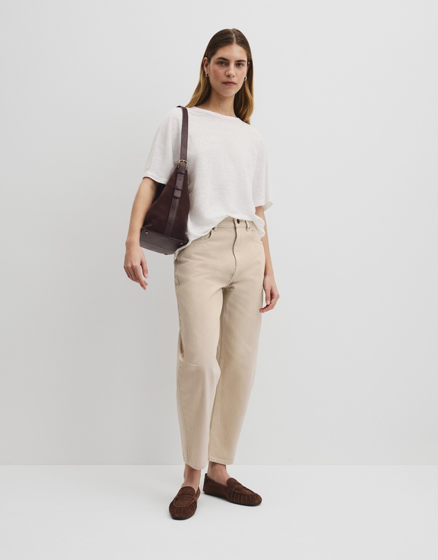Country Road - Linen Dolman T-shirt