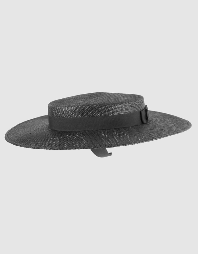 Max Alexander - Black Boater Hat