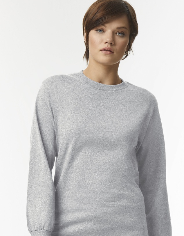 American Apparel - Unisex Long Sleeve Crew Neck T-Shirt