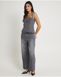 Insight - Rez Maxi Baggy Denim Jean Petite