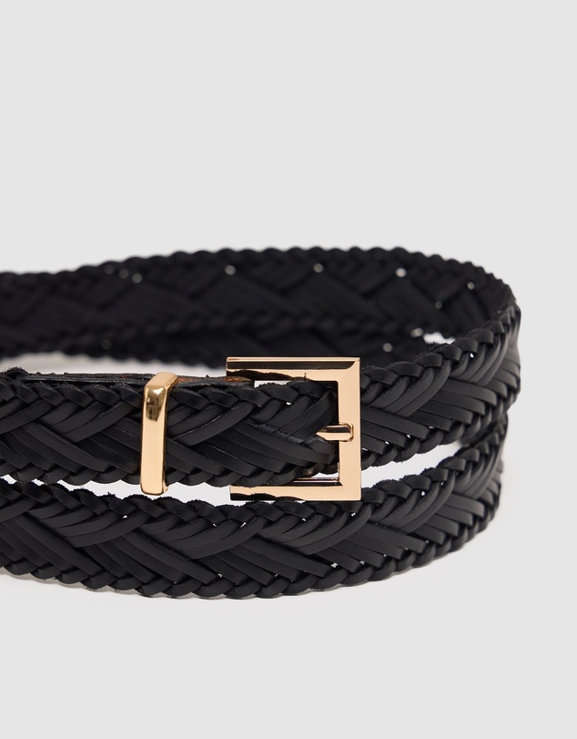 Oxford - Everly Plaited Leather Belt
