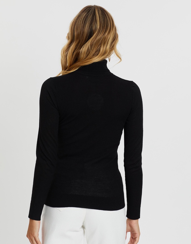 Atmos&Here - Kate Wool Blend Turtle Neck Knit Jumper