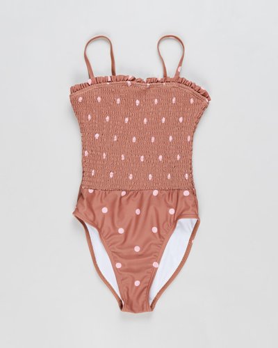 Hailee Shirred One-Piece - Teens