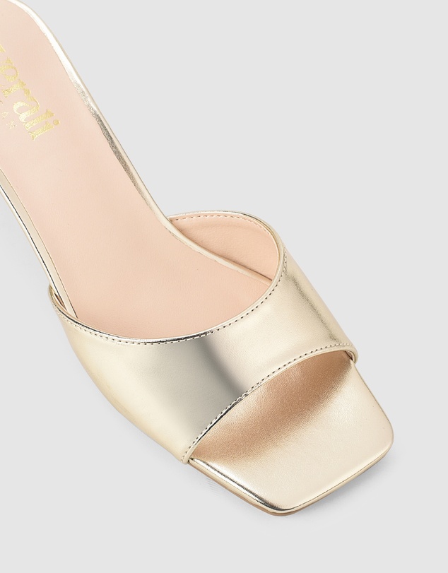 Verali - Alyssa Kitten Heel Mules