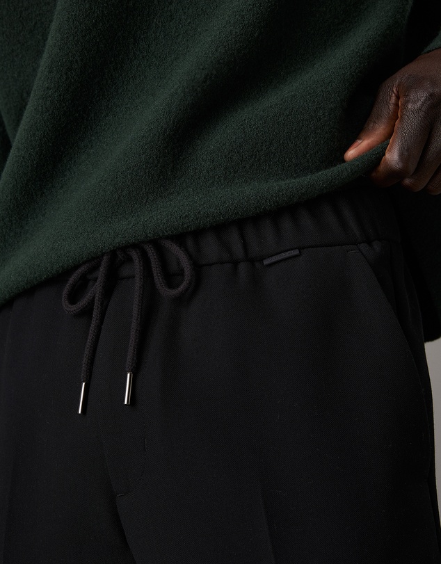 Calvin Klein - Tapered Knit Pleated Trousers