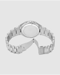 Michael Kors - Billie Silver Tone Chronograph Watch