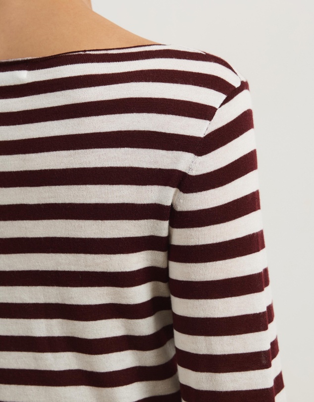 Atmos&Here - Bella Fine Knit Stripe Top