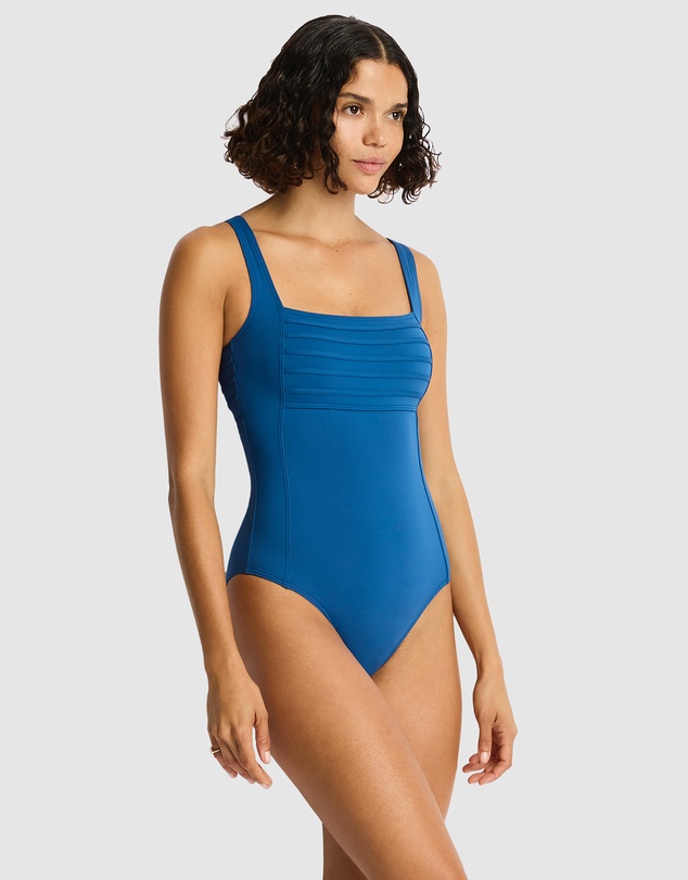 Sea Level Australia - De Luxe Square Neck Bralette One Piece