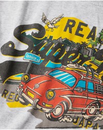 Superdry - LA Vintage Logo Graphic Relaxed Tee Flake Grey Marle