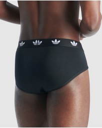 adidas Originals - 3 Pack Comfort Flex Cotton Brief Underwear